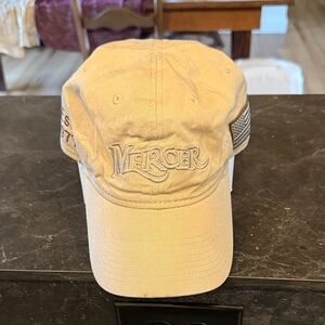 Mercer Embroidered Adjustable Outdoor Baseball Cap with American Flag